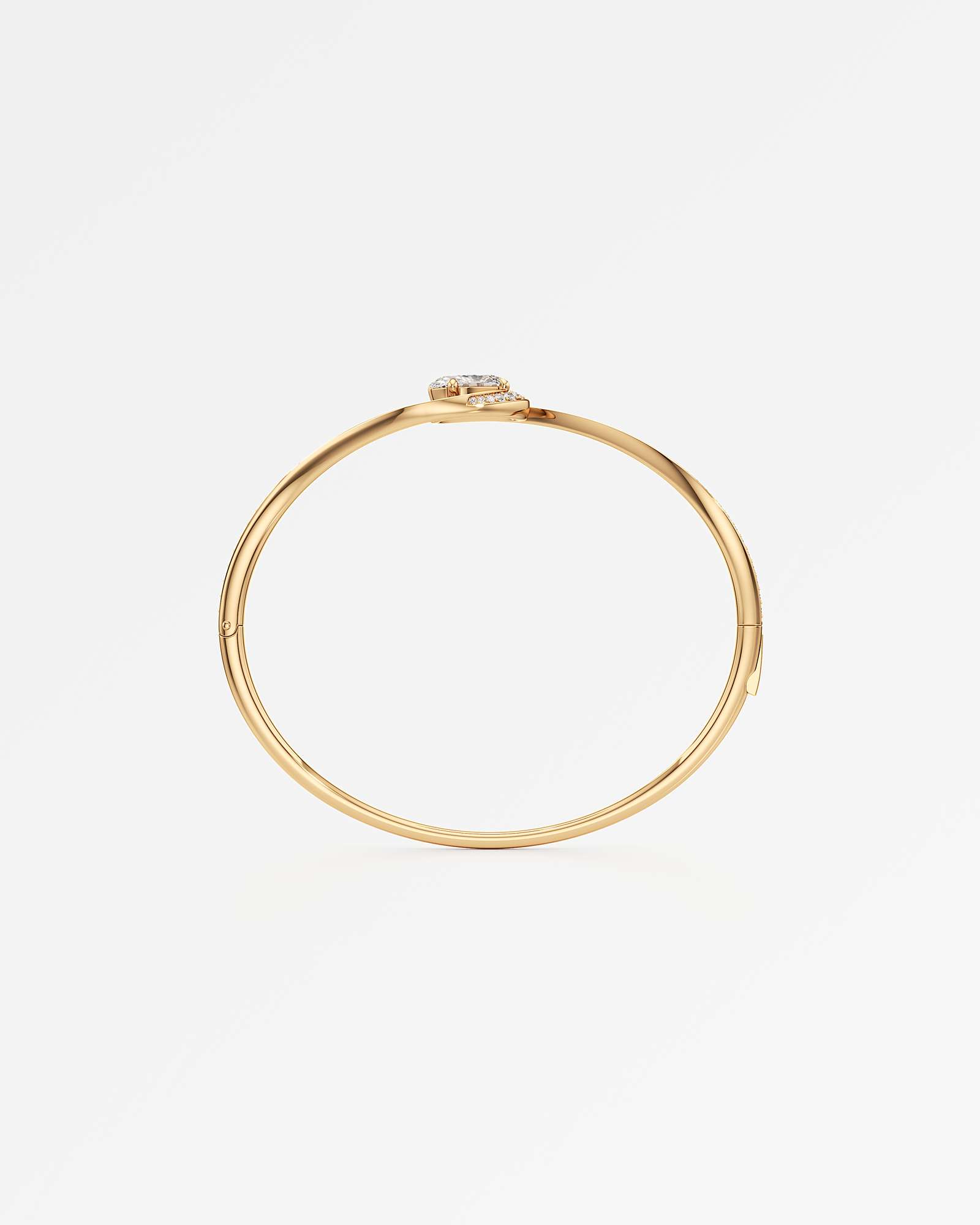 You Sylphine Diamond Bangle, In 14K Yellow Gold (2.38 ctw)