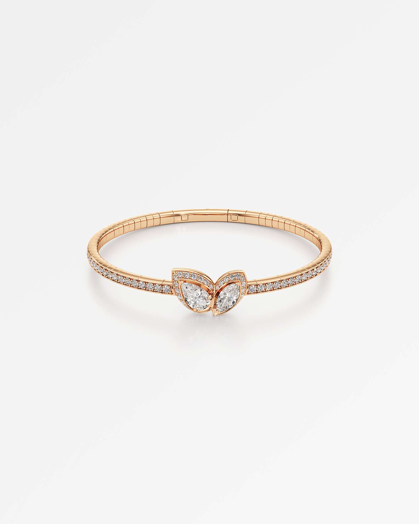 HELD Miréa Diamond Bangle, In 14K Rose Gold (4.25 ctw)