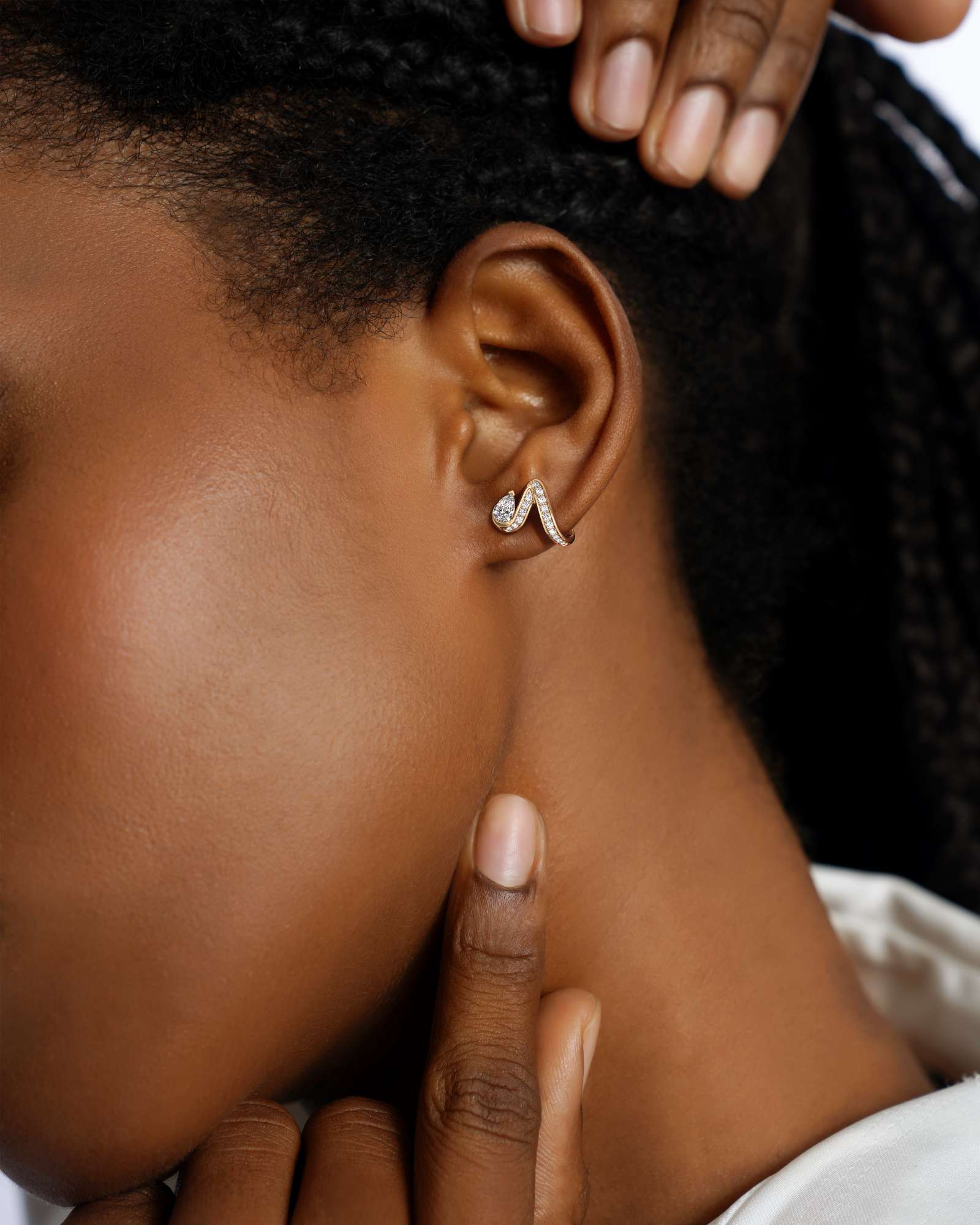 You Tendril Diamond Earrings, in 14K Yellow Gold (0.99 ctw)
