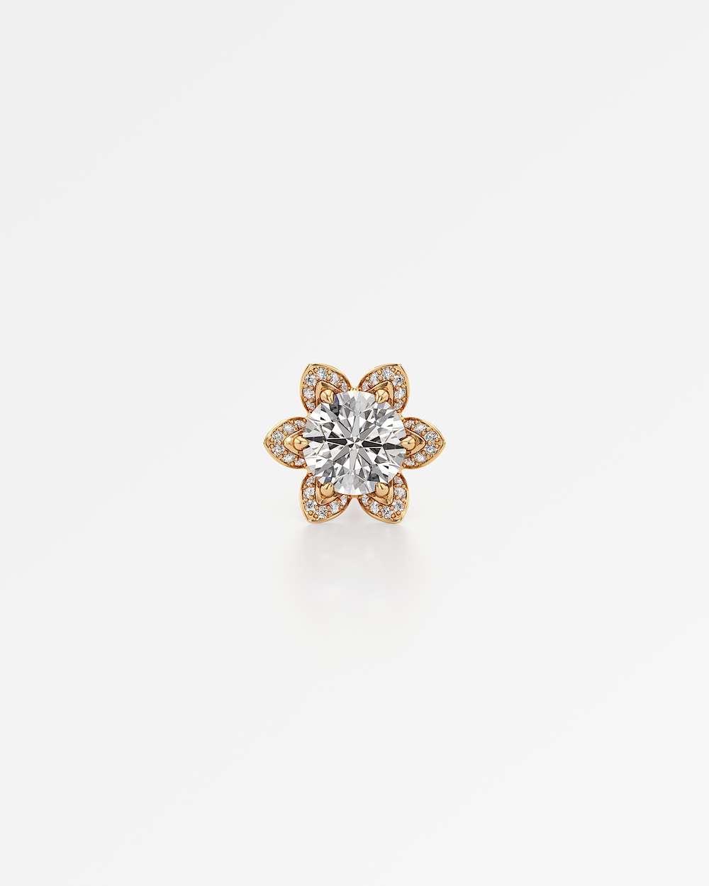 Evora Diamond Stud Earrings