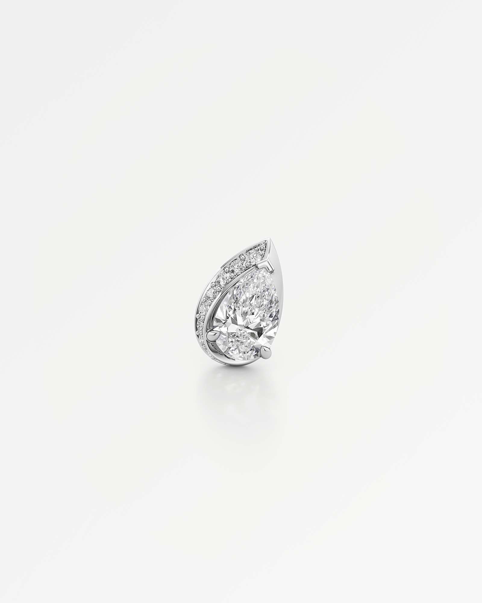 You Dewdrops Diamond Stud Earrings, in 14K White Gold (1.98 ctw)