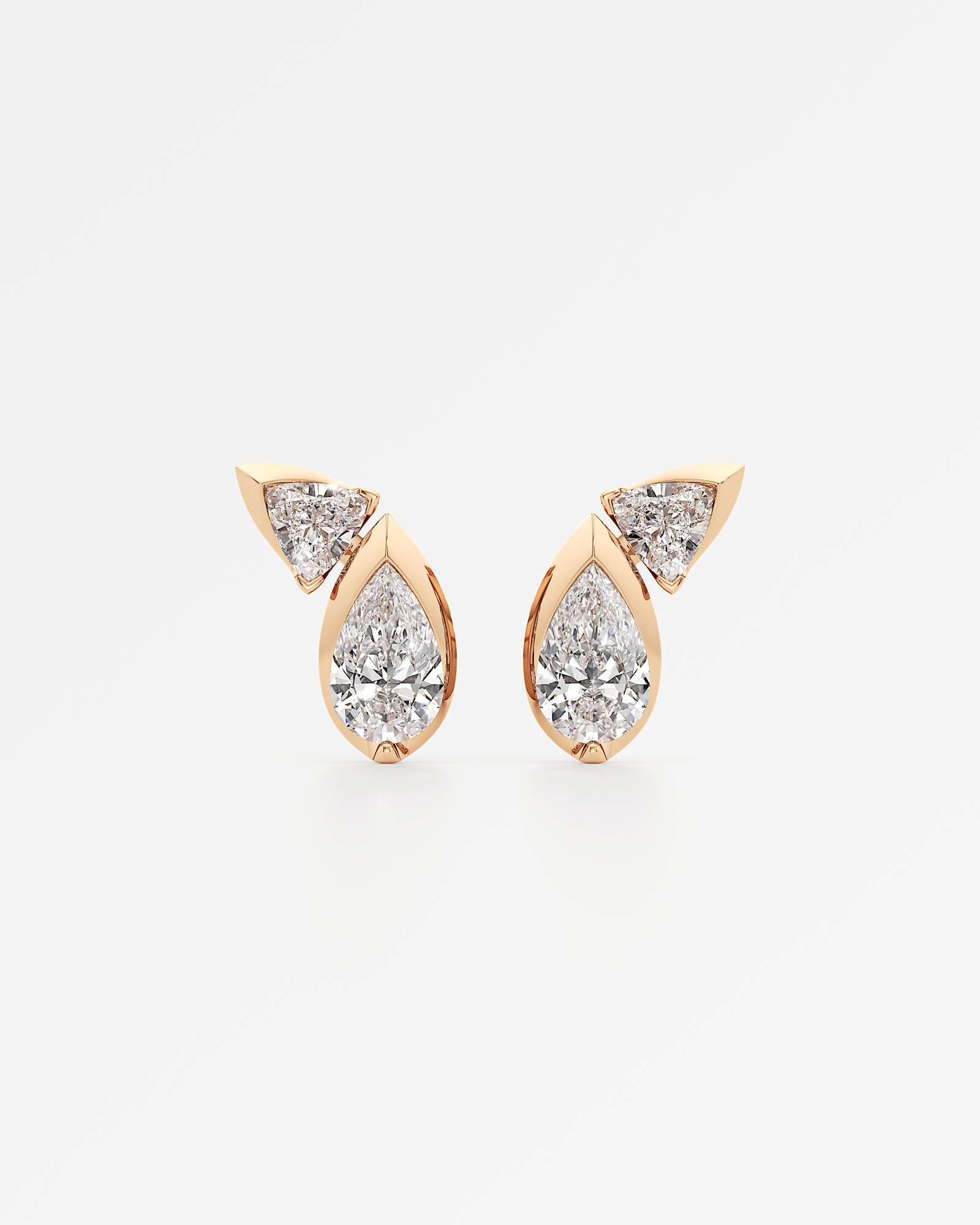 Levenne Diamond Stud Earrings