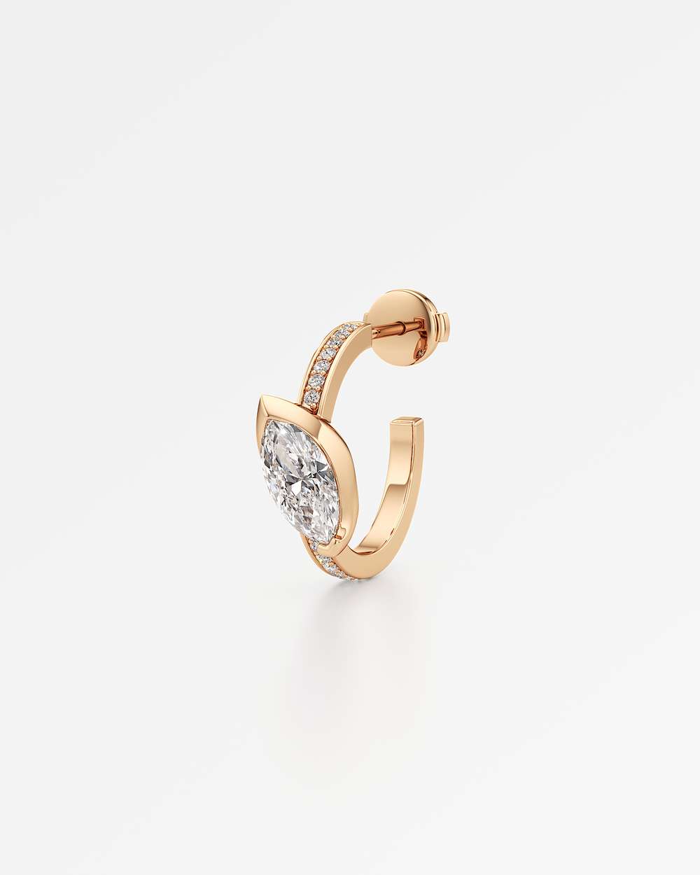 Ridalyn Diamond Hoop Earrings