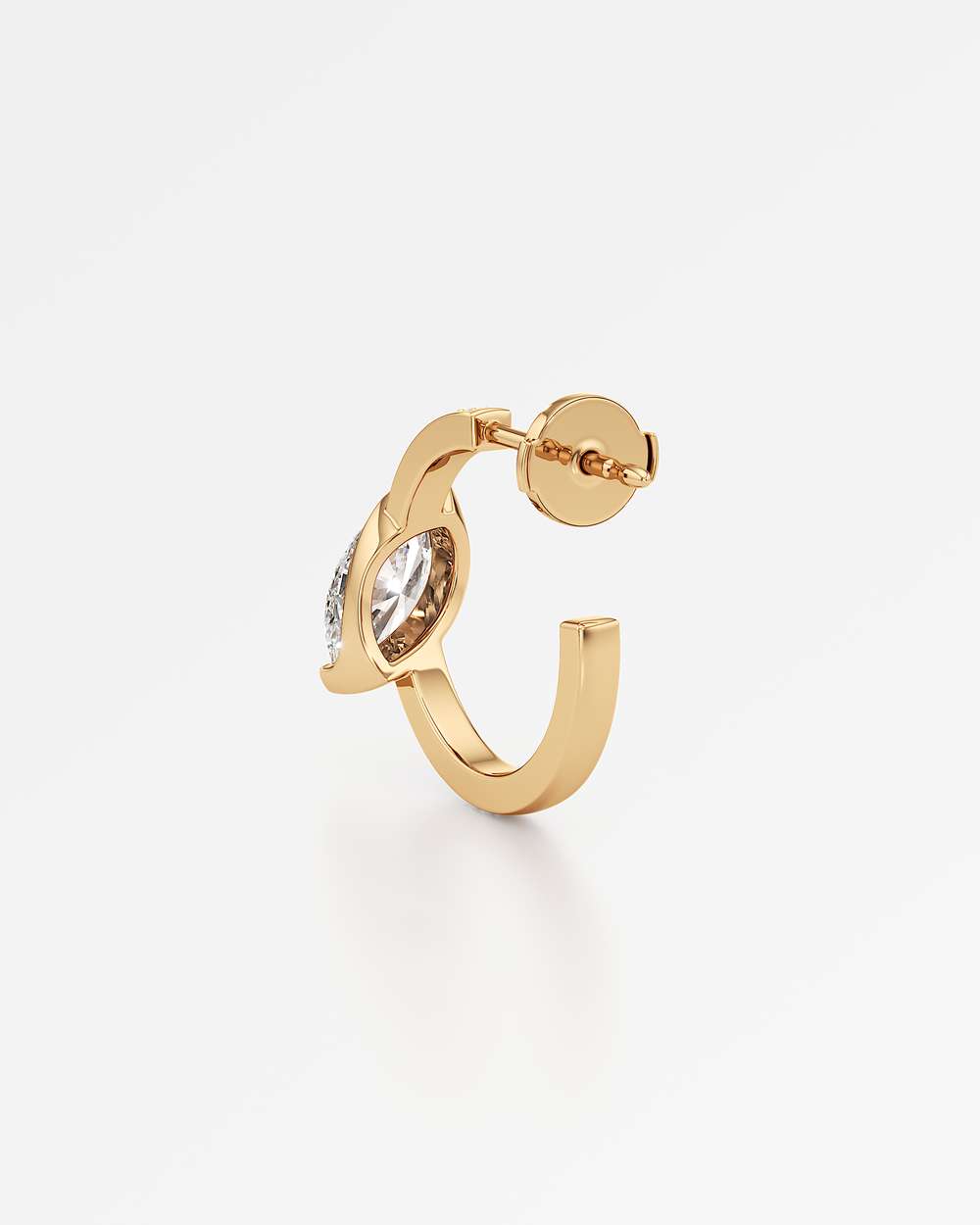 Ridalyn Diamond Hoop Earrings