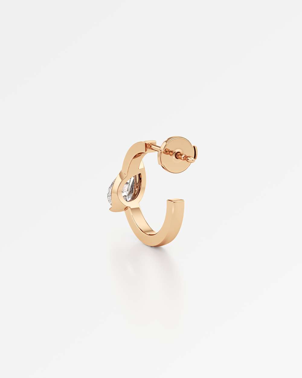 Ridaris Diamond Hoop Earrings