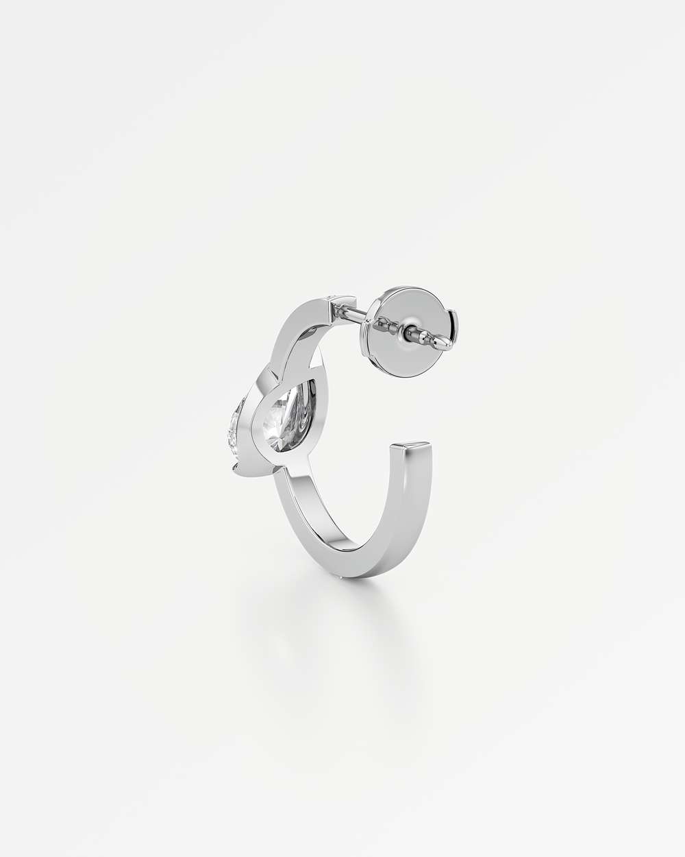 Ridaris Diamond Hoop Earrings
