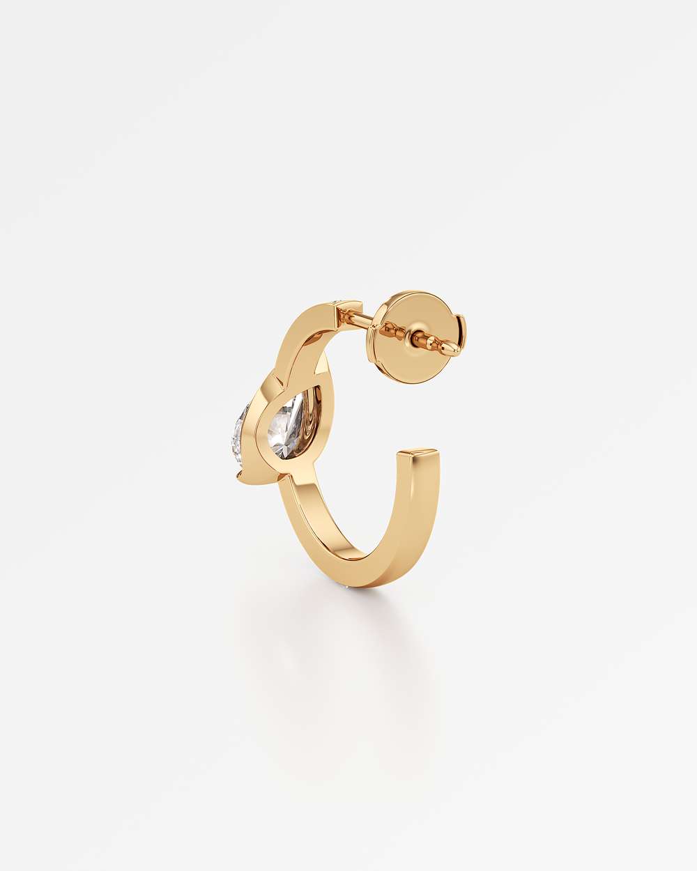 Ridaris Diamond Hoop Earrings