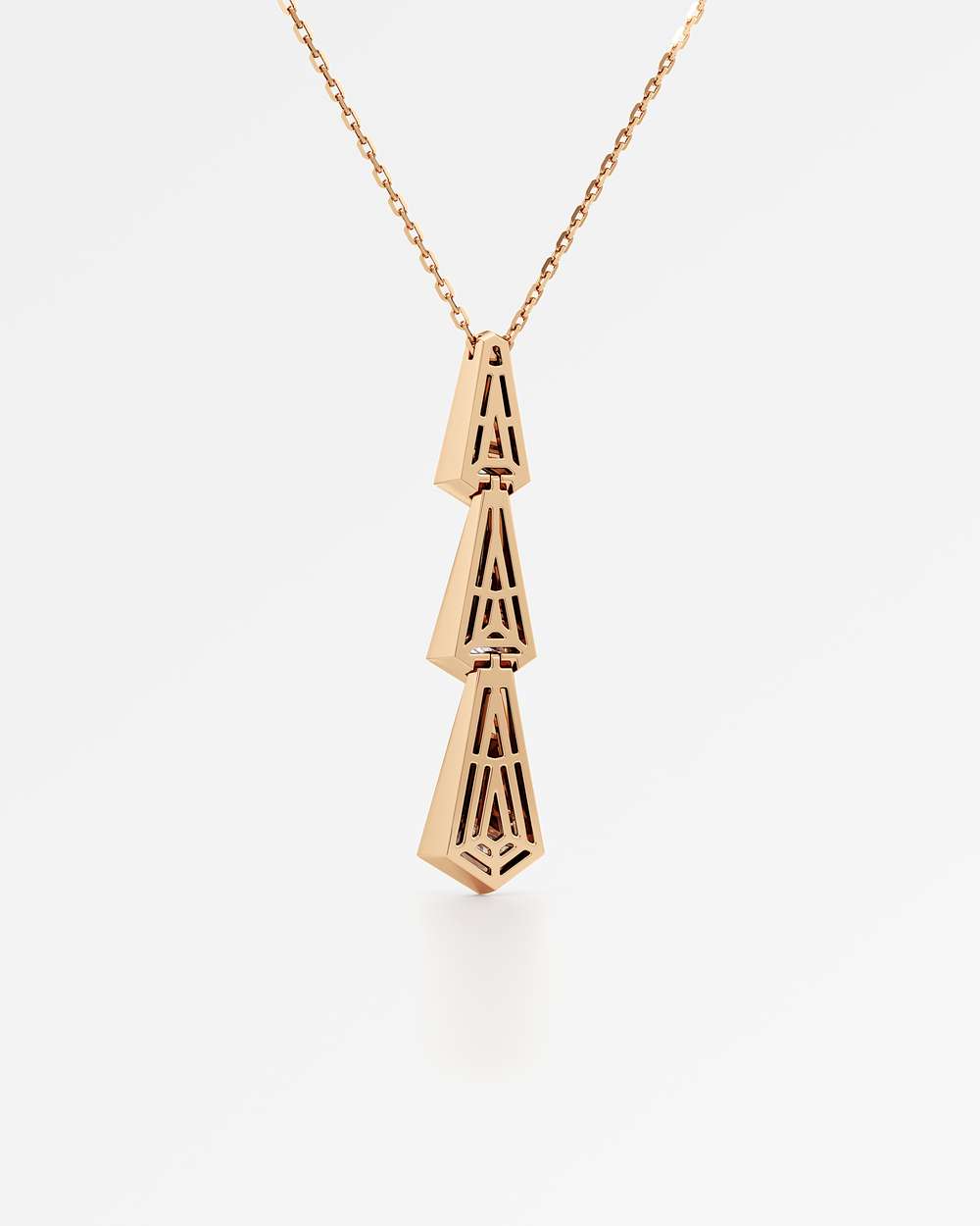 AM TO BEYOND Trelis Diamond Pendant