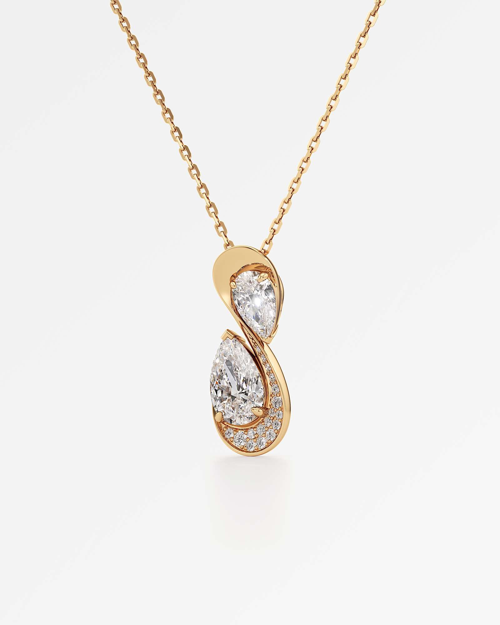 You Zephyr Diamond Pendant, in 14K Yellow Gold (1.61 ctw)
