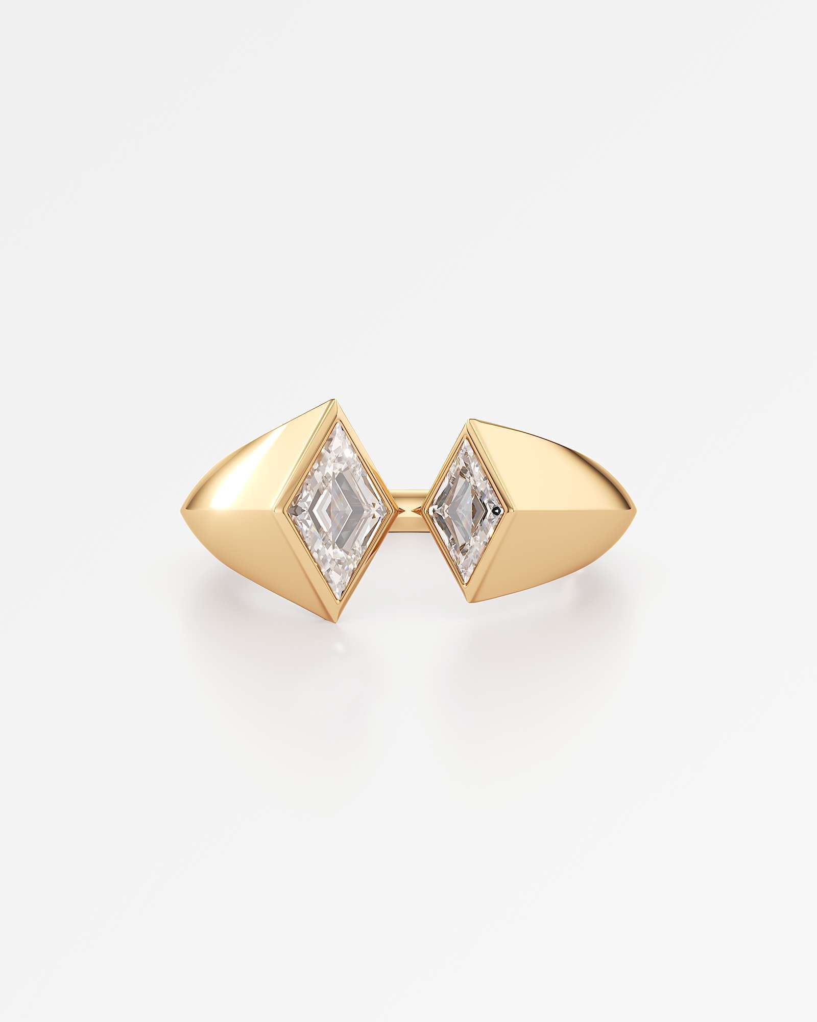 AM To Beyond Vértice Diamond Ring, in 14K Yellow Gold (0.88 ctw)