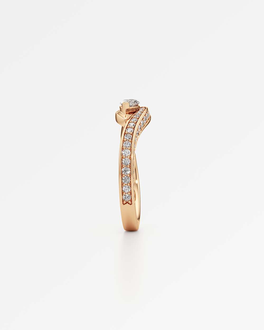 Oracle Diamond Engagement Ring