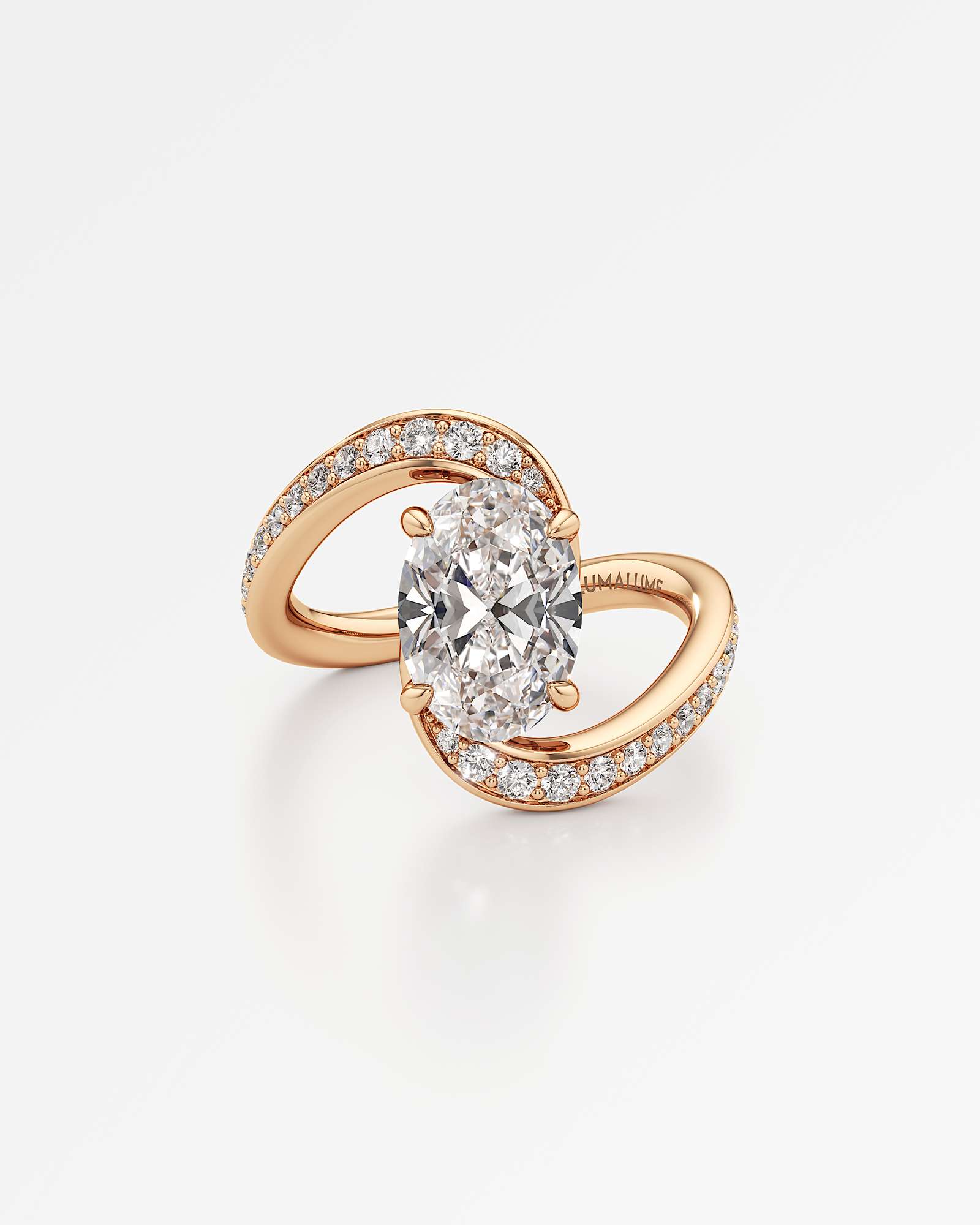 You Vortex Diamond Ring, in 14K Rose Gold (2.52 ctw)