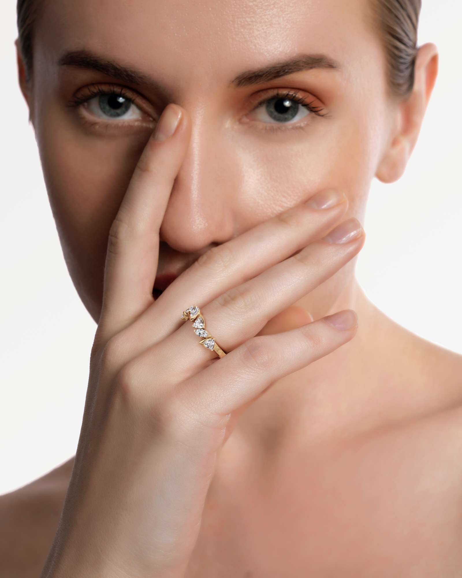 Pinnacle Rochéa Diamond Ring, In 14K Yellow Gold (1.01 ctw)