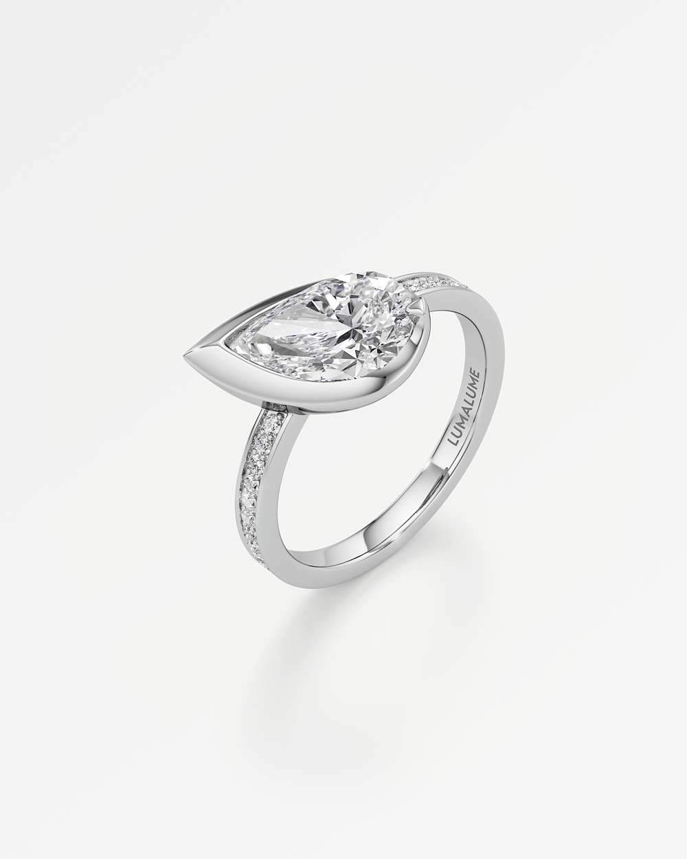 Apice Pavé Diamond Ring