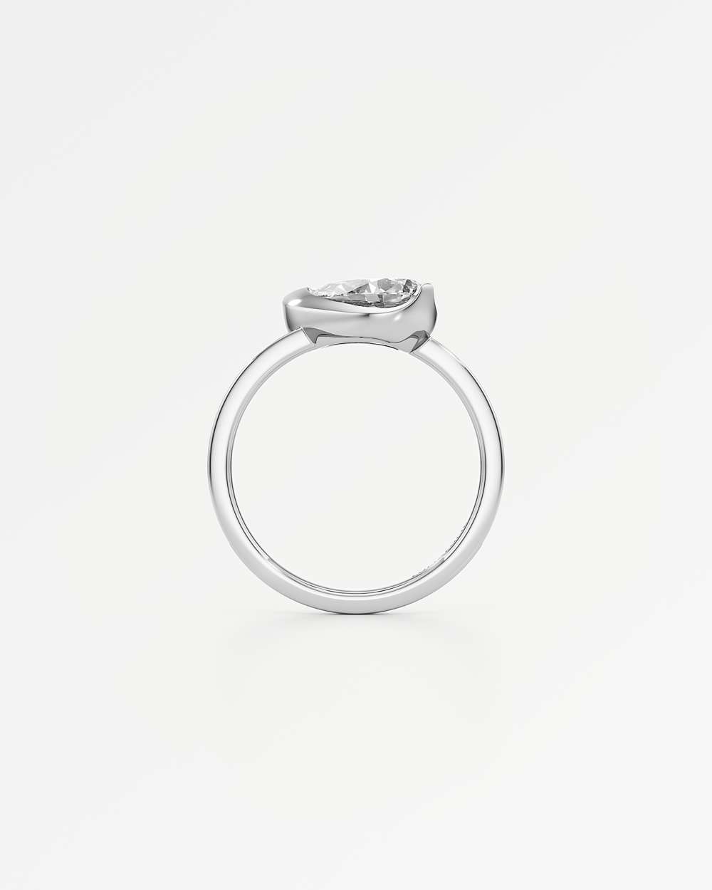 Apice Pavé Diamond Ring