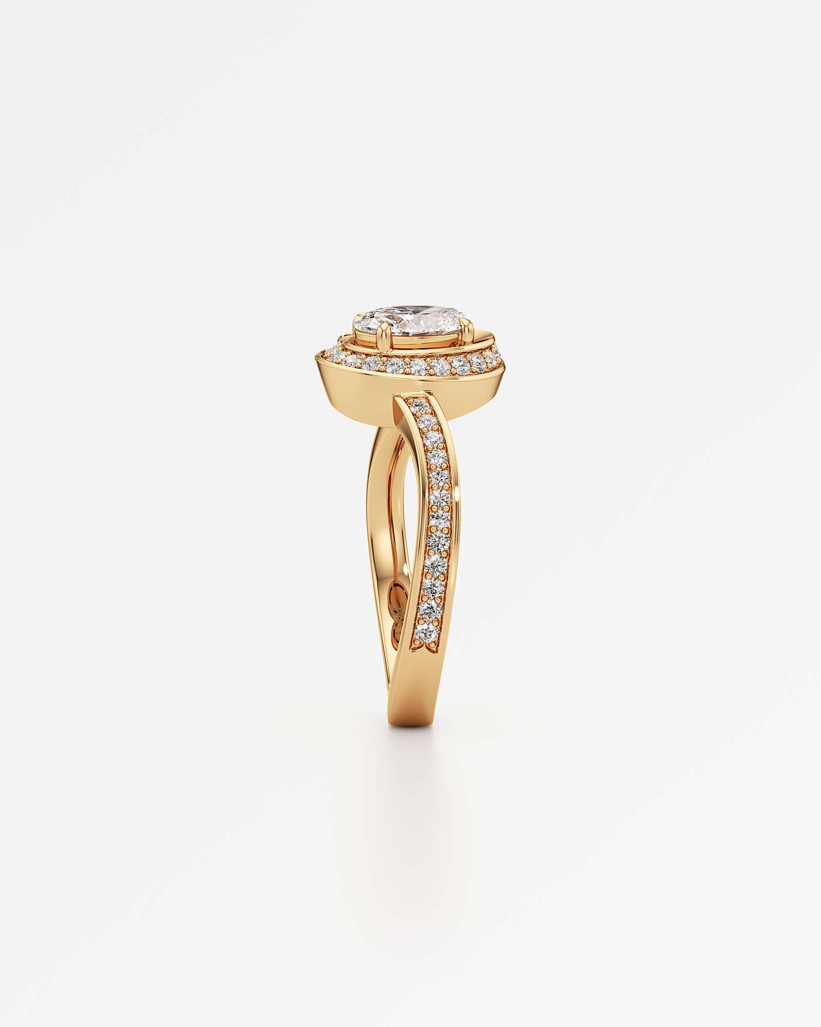 HELD Elunelle Diamond Engagement Ring, In 14K Yellow Gold (1.25 ctw)