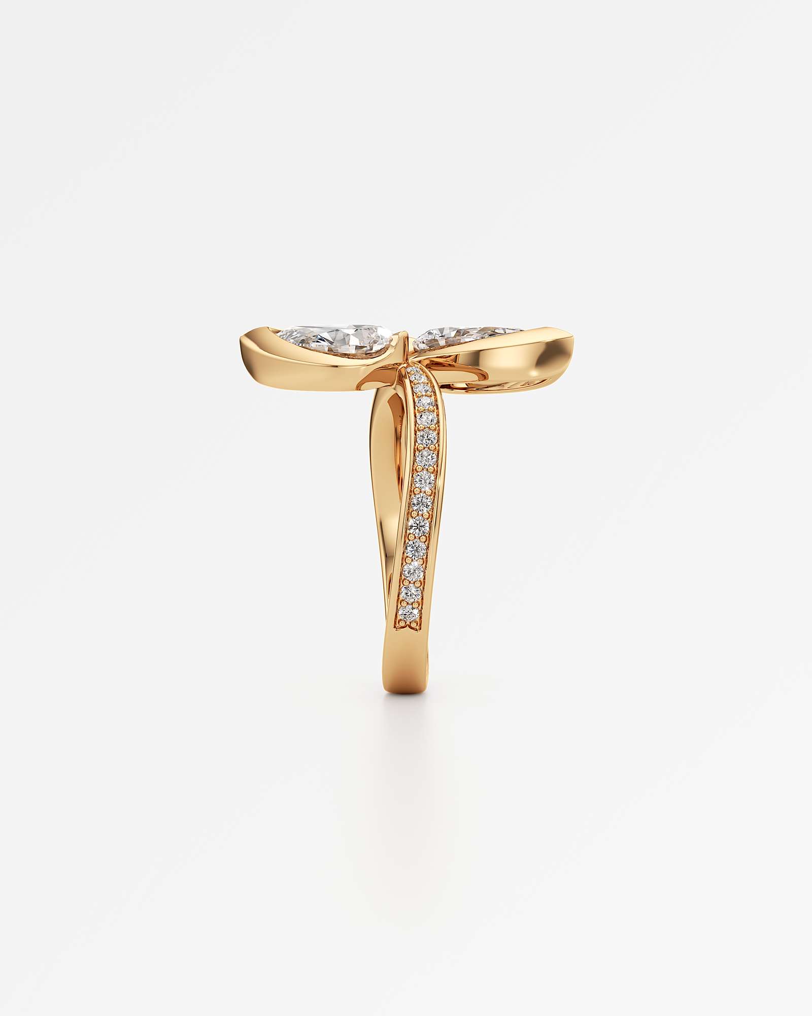 Pinnacle Serryn Diamond Ring, In 14K Yellow Gold (1.80 ctw)