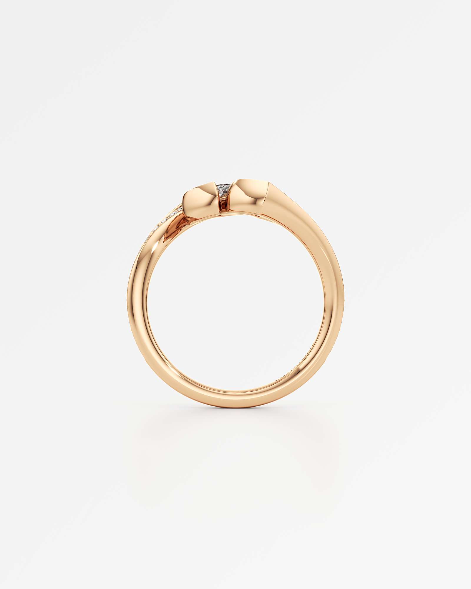 Glimmer Mareal Diamond Ring, In 14K Rose Gold (1.73 ctw)