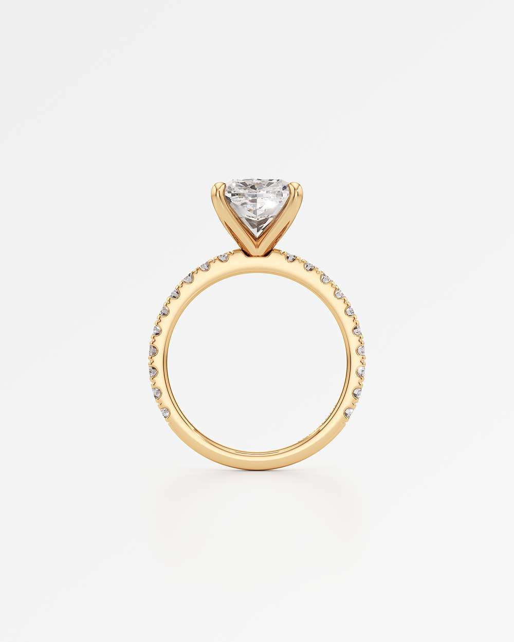 Elin Solitaire Diamond Engagement Ring