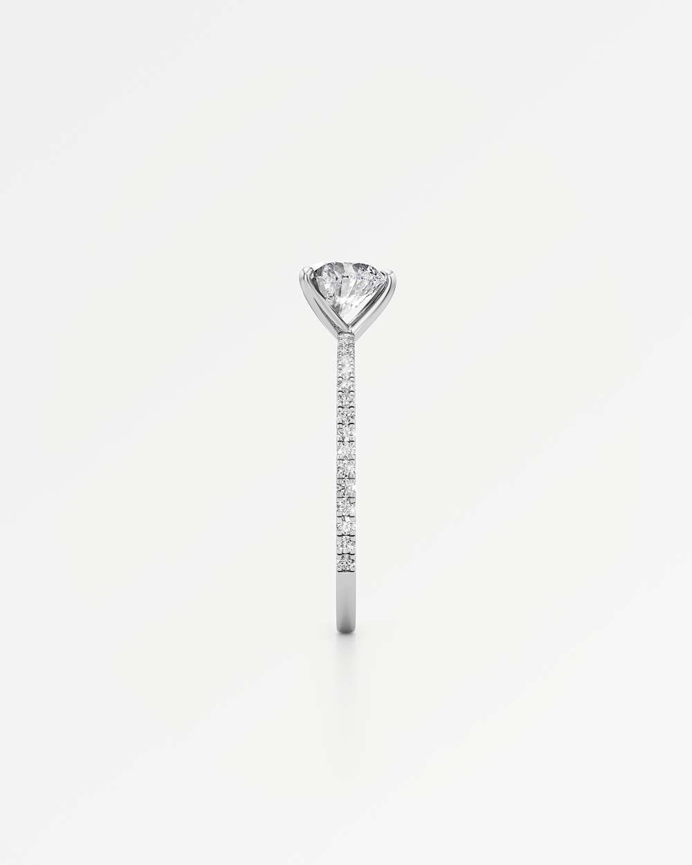 Elin Solitaire Diamond Engagement Ring