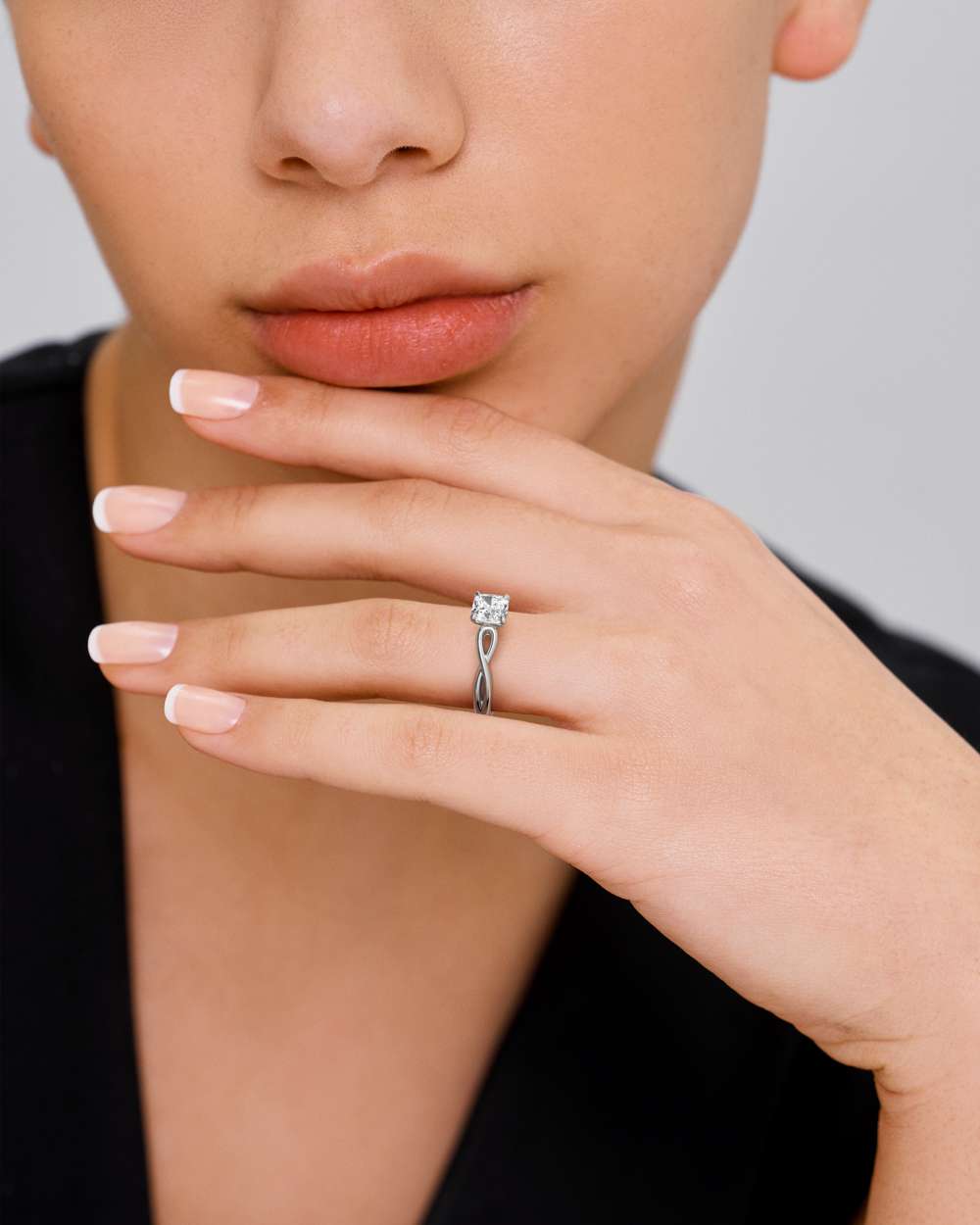 Amelia Solitaire Diamond Engagement Ring