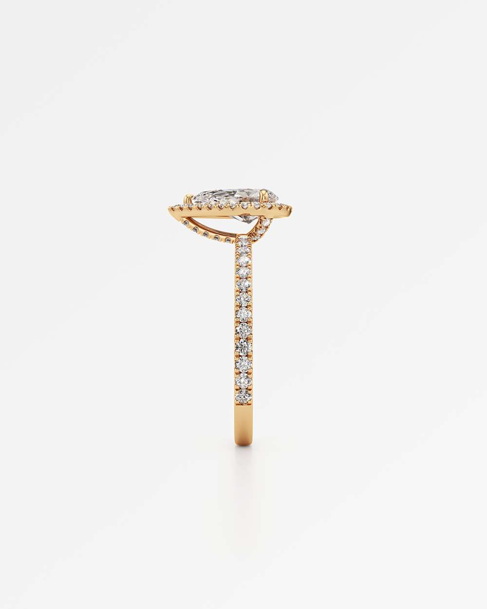 Elsa Halo Diamond Engagement Ring