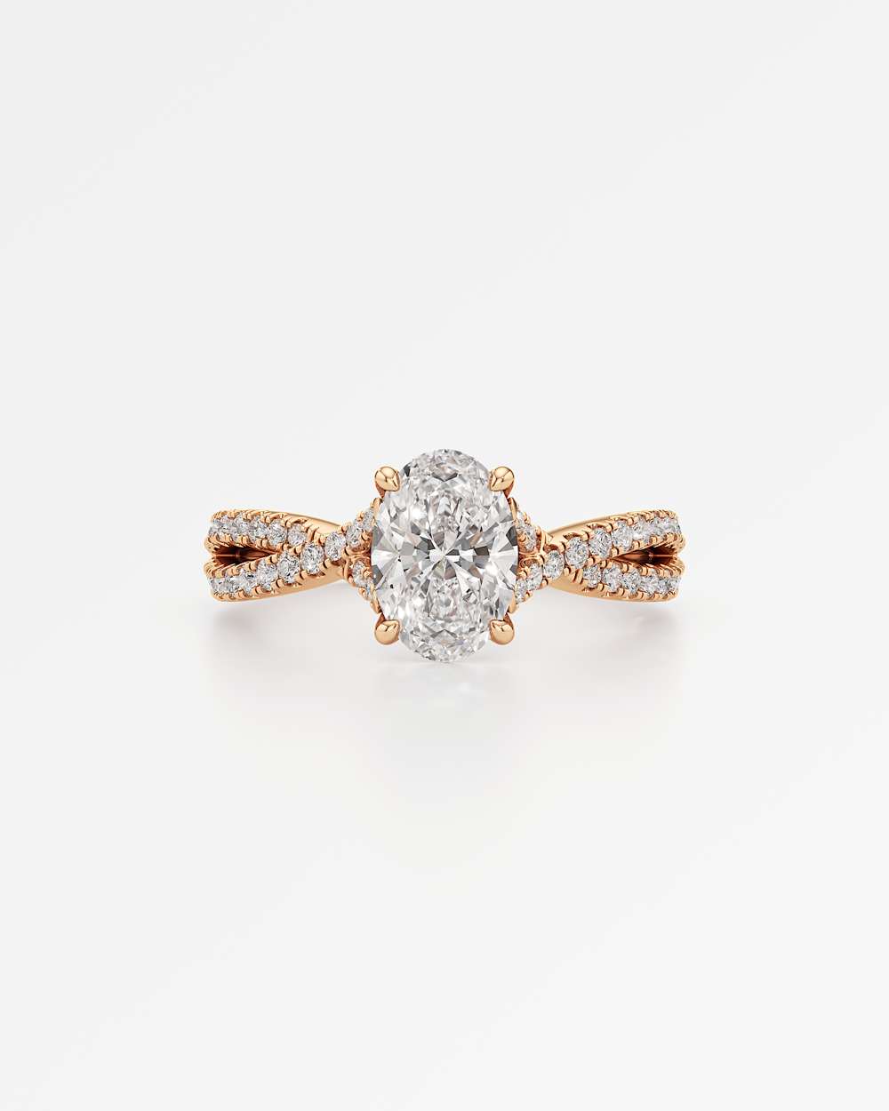 Arabella Solitaire Diamond Engagement Ring