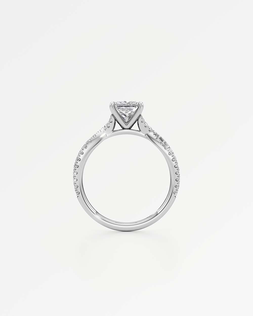 Arabella Solitaire Diamond Engagement Ring