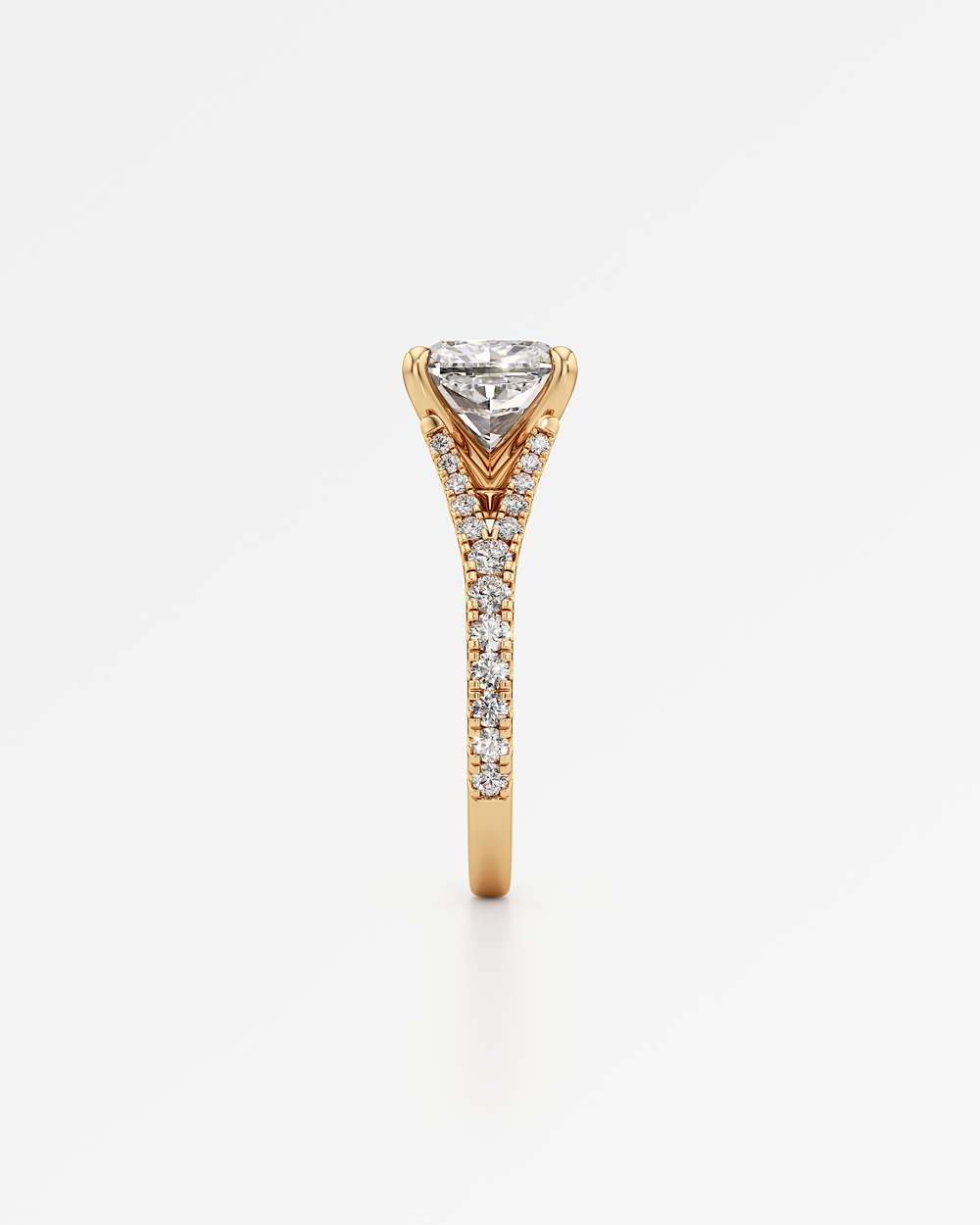 Marisol Solitaire Diamond Engagement Ring