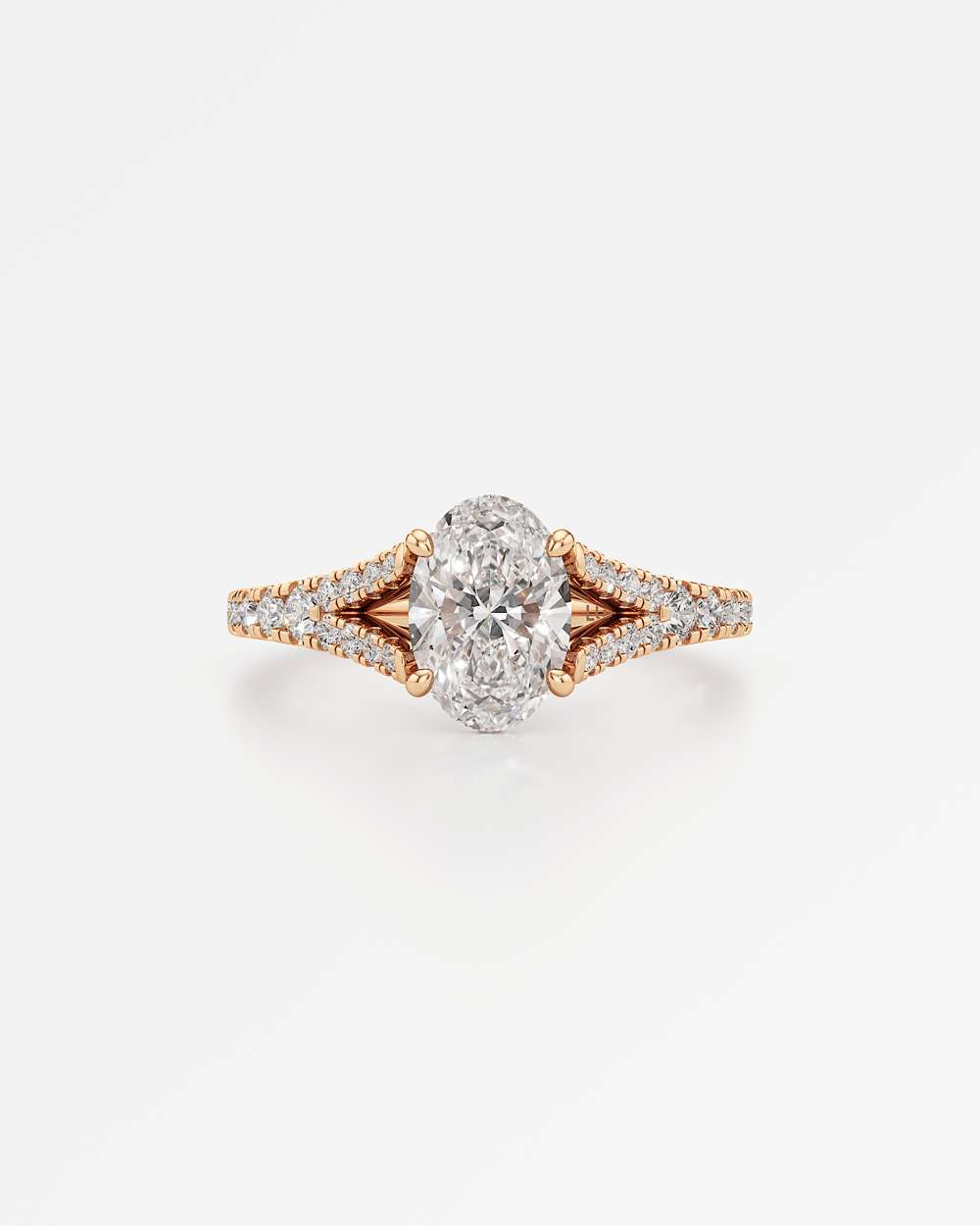 Marisol Hidden Halo Diamond Engagement Ring