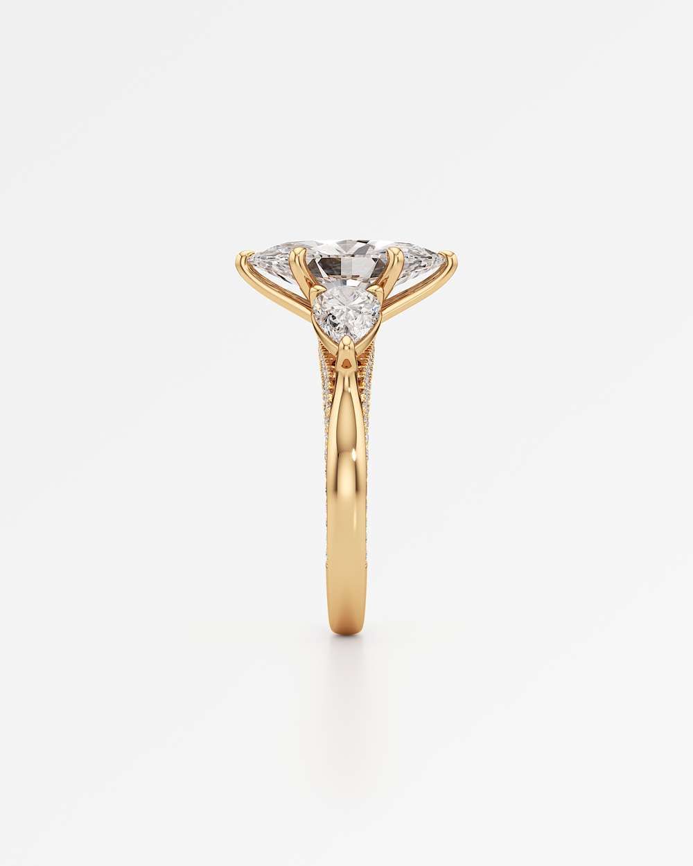 Triana Solitaire Diamond Engagement Ring
