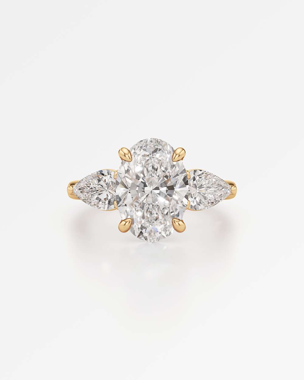 Trinette Solitaire Diamond Engagement Ring