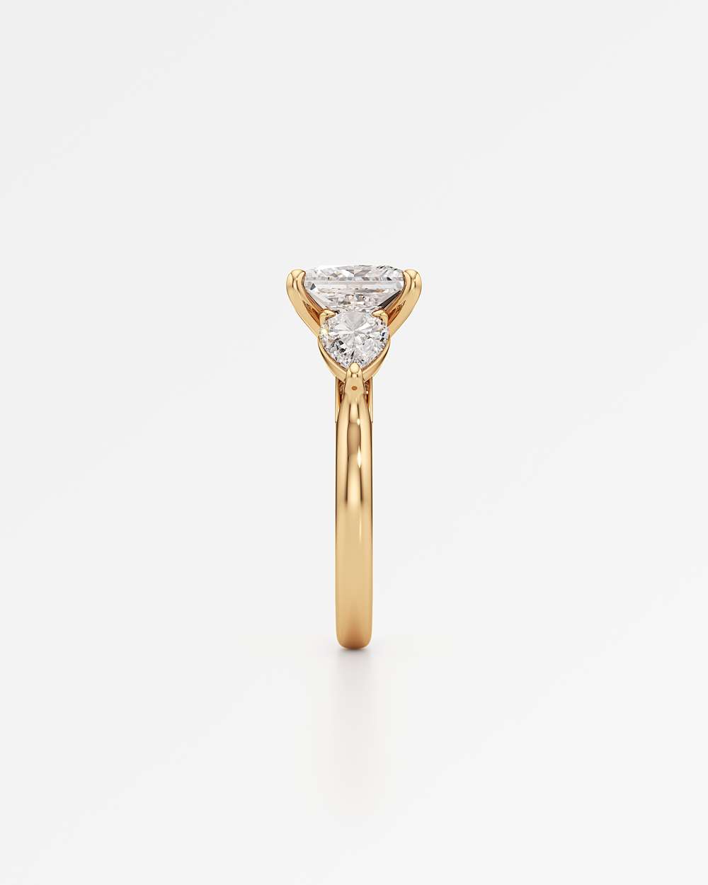 Trinette Solitaire Diamond Engagement Ring