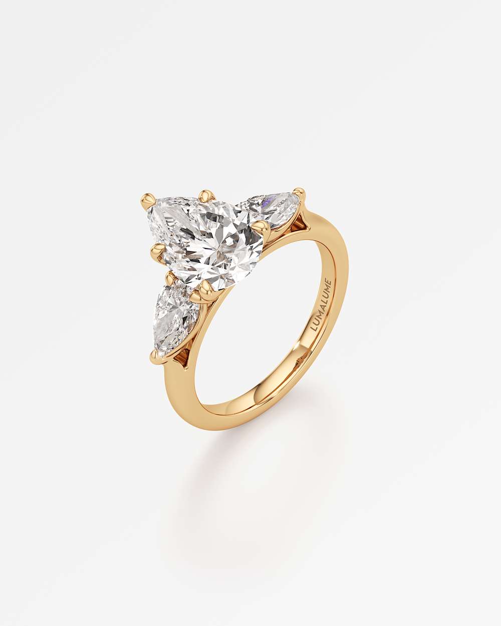 Trinette Solitaire Diamond Engagement Ring