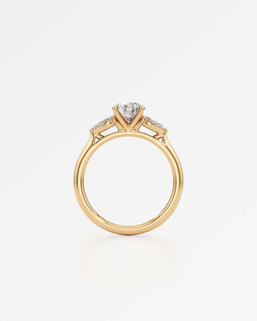 Trinette Solitaire Diamond Engagement Ring