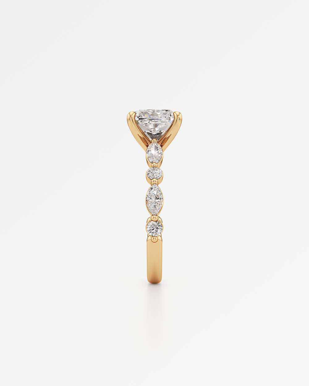Zolaine Solitaire Diamond Engagement Ring