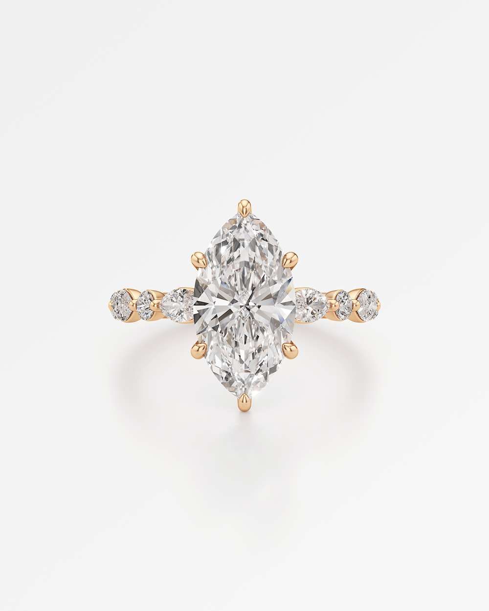 Zolaine Solitaire Diamond Engagement Ring