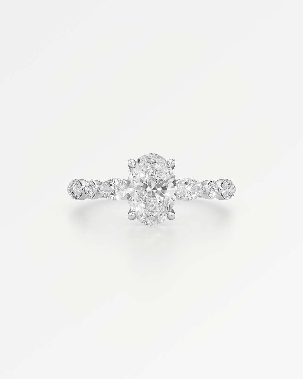 Zolaine Solitaire Diamond Engagement Ring