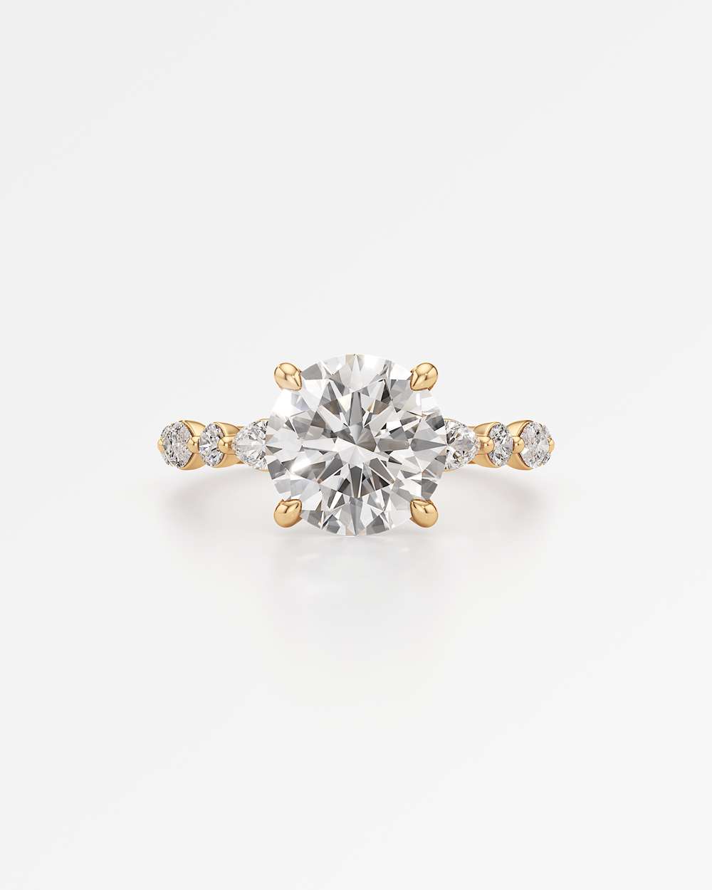 Zolaine Solitaire Diamond Engagement Ring